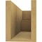 Ekena Millwork 6in. W x 8in. H x 20in. L Chapel Hill Woodgrain TimberThane Rafter Tail, Primed Tan RFTUR06X08X20CHPRCPR - alternate 3